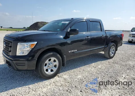 2021 Nissan Titan S из США, поврежденный, VIN 1N6AA1EC2MN526307